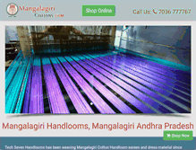 Tablet Screenshot of mangalagiricity.com